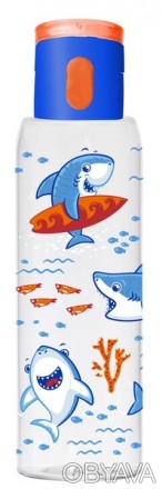 Короткий опис:
Пляшка для води HEREVIN Hanger-Shark 0.5 л. Об'єм: 0.5 л. Матеріа. . фото 1