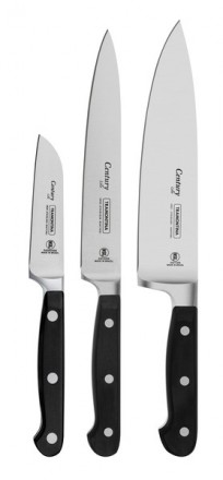 Короткий опис:
Набор ножей TRAMONTINA CENTURY, 3 предметаМатериал лезвия: Кованн. . фото 2