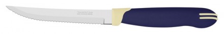 Короткий опис:
Набор ножей для стейка TRAMONTINA MULTICOLOR, 2 предмета. Материа. . фото 3