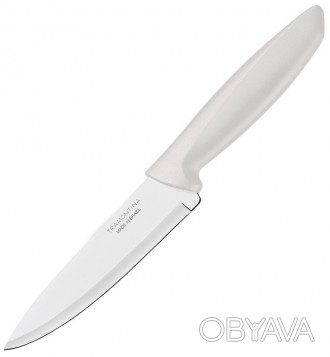 Короткий опис:
Набір ножів Chef Tramontina Plenus light grey, 127 мм. Упаковка –. . фото 1