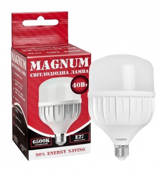 Лампа світлодіодна MAGNUM BL 80 40w E27 6500K. Київ. фото 1 Лампа світлодіодна MAGNUM BL 80 40w E27 6500K. Київ. фото 1