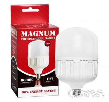 Лампа светодиодная MAGNUM BL 80 50w E27 6500K 
Высокомощные лампы Magnum предназ. . фото 1