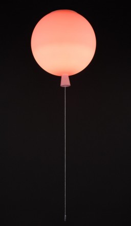 Потолочный светильник в виде воздушного шарика с выключателем на корпусе, патрон. . фото 2