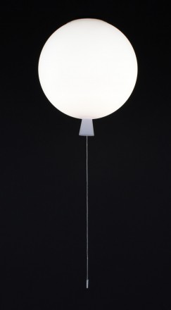 Потолочный светильник в виде воздушного шарика с выключателем на корпусе, патрон. . фото 3