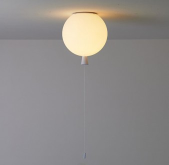 Потолочный светильник в виде воздушного шарика с выключателем на корпусе, патрон. . фото 7
