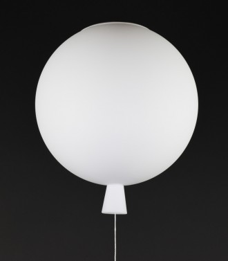 Потолочный светильник в виде воздушного шарика с выключателем на корпусе, патрон. . фото 5