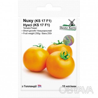 Томат Нукси F1 Нуксі (КЅ 17 F1) Tomato/Томат Short-growth/ Низькорослий Fruit we. . фото 1