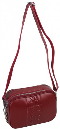 Небольшая женская кожаная сумка, клатч Alex Rai 9006 красная
Описание товара:
Дв. . фото 8