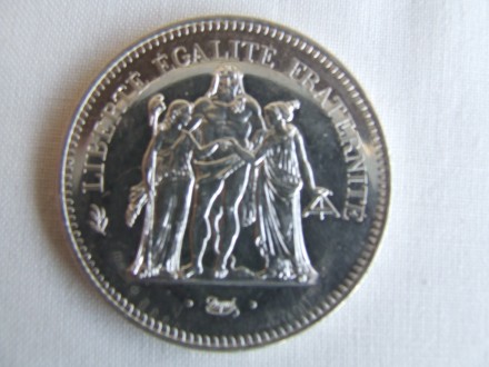 50 франков 1977 год . серебро 29.92 гр.Геркулес и музы.штемпельный   блеск
Все . . фото 8