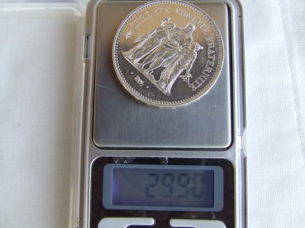 50 франков 1977 год . серебро 29.92 гр.Геркулес и музы.штемпельный   блеск
Все . . фото 4