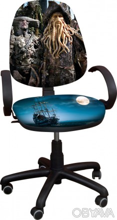 Дитяче крісло Поло РМ "Пірати Карибського моря" 
 
 
Дитяче комп'ютерне крісло —. . фото 1
