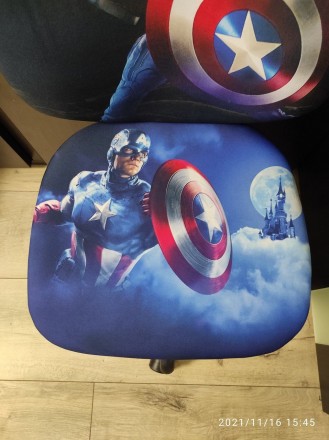 Детское кресло Поло РМ "Капитан Америка - 2"
 
 
Детское компьютерное кресло - м. . фото 7