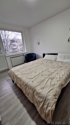 кімнати ізольовані, квартира з ремонтом є ліжко, велике двоспальне, 2-односпальн. Зализнычный. фото 6