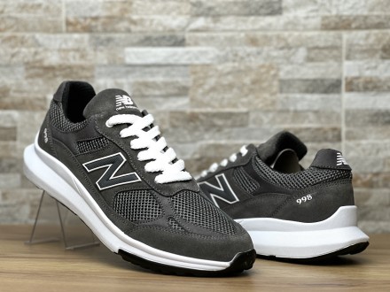 Кросівки чоловічі сітка New Balance Grey. Київ. фото 1 Кросівки чоловічі сітка New Balance Grey. Київ. фото 1