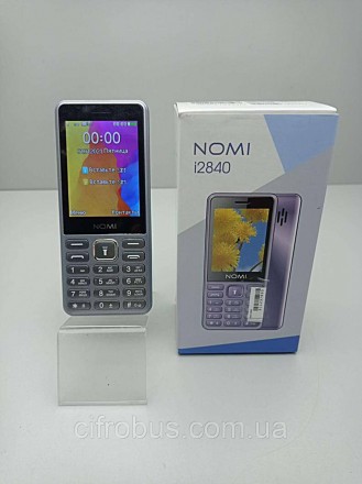 Мобильный телефон с крупными кнопками Nomi i2840 – это качественный мобильный де. . фото 2
