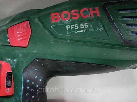 Краскопульт BOSCH PFS55 предназначен для ручной покраски распылением небольших и. . фото 2