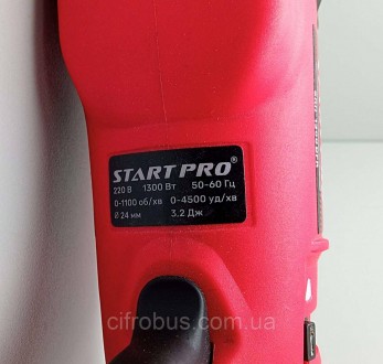 Перфоратор Start Pro SRH-1300 DFR — це універсальний перфоратор, легкий і зручни. . фото 5