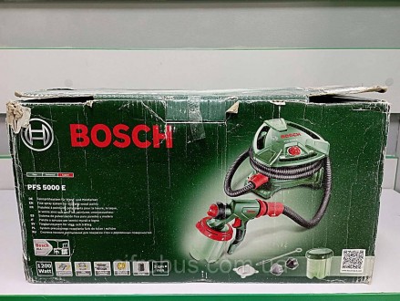 Фарбопульт Bosch PFS 5000 E — найпотужніший і найуніверсальніший фарборозпилювач. . фото 3