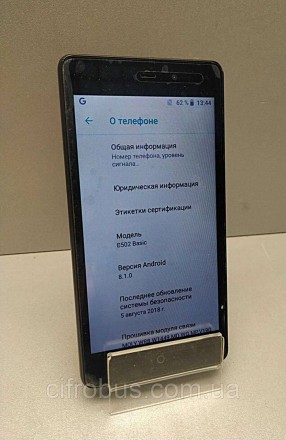Android 8.1; підтримка двох SIM-карток; екран 5", роздільна здатність 854x480; 5. . фото 3
