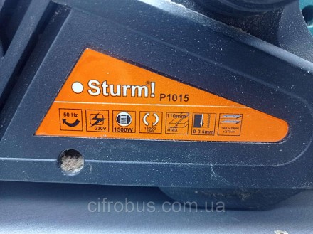 Електрорубанок Sturm P1015 — це універсальний інструмент, який завдяки чудовим е. . фото 3