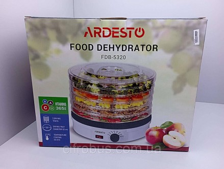 Сушилка для овощей и фруктов ARDESTO FDB-5320 позволит высушить: фрукты, овощи, . . фото 4