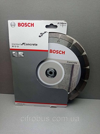 Bosch Standard for Concrete 230x22,23x2,3x10 (2608602200)
Внимание! Комісійний т. . фото 2
