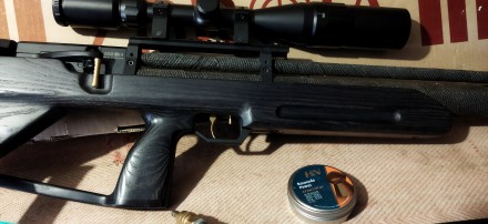 Продам! Псп винтовку Козак 550-290 в отличном состоянии . Отстрелял две банки, о. . фото 5