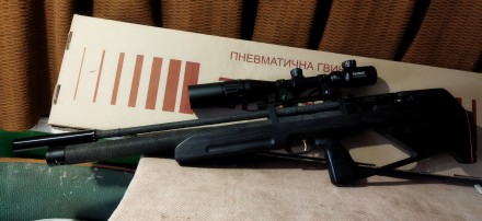 Продам! Псп винтовку Козак 550-290 в отличном состоянии . Отстрелял две банки, о. . фото 8