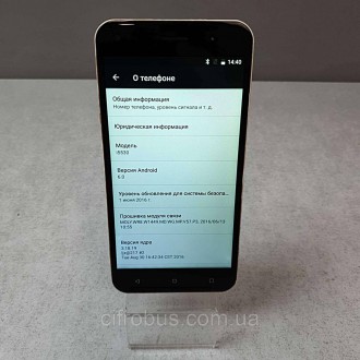 Смартфон, Android 6.0, поддержка двух SIM-карт, экран 5.5", разрешение 1280x720,. . фото 2
