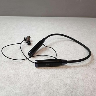 Беспроводные наушники для музыки и спорта с шейным ободом с микрофоном Hoco ES62. . фото 4