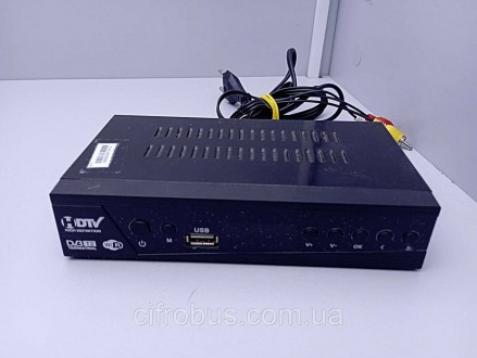 Цифровой тюнер DVB-T2 MEGOGO оборудован встроенным видео рекордероми медиа плеер. . фото 4