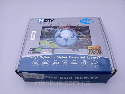 Цифровий тюнер DVB-T2 MEGOGO обладнаний вбудованим відео рекордерим медіаплеєром. . фото 2