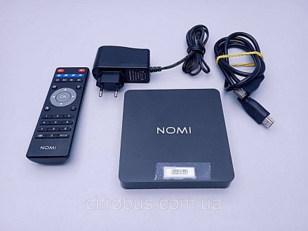 Огляд Приставка Smart TV Nomi AB5116-01
Nomi AB5116-01 — це нова модель HD-медіа. . фото 2