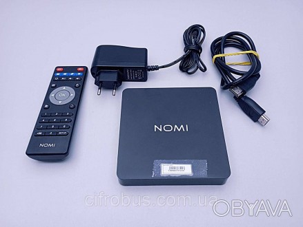Огляд Приставка Smart TV Nomi AB5116-01
Nomi AB5116-01 — це нова модель HD-медіа. . фото 1