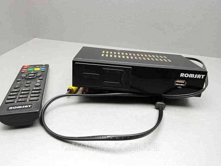 Цифровий ефірний DVB-T2 приймач Romsat T-8030HD Smart Edition — це пристрій для . . фото 2