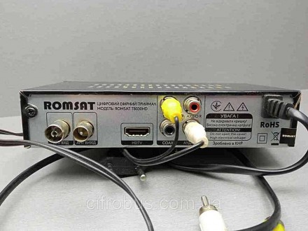 Цифровой эфирный DVB-T2 приемник Romsat T-8030HD Smart Edition - это устройство . . фото 3