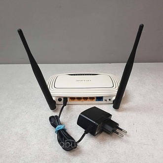 Wi-Fi-роутер, стандарт Wi-Fi: 802.11n, макс. швидкість: 300 Мбіт/с, комутатор 4x. . фото 3