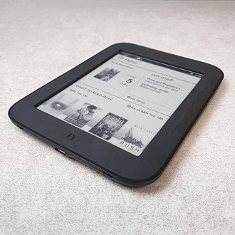 Barnes&Noble BNRV300 — це електронна книга, що має 6" E-Ink Pearl сенсорний екра. . фото 3