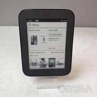 Barnes&Noble BNRV300 — це електронна книга, що має 6" E-Ink Pearl сенсорний екра. . фото 1