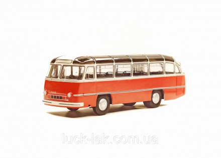 Масштабна колекційна модель автобуса середнього класу ЛАЗ 695 у масштабі 1:43 (Н. . фото 2