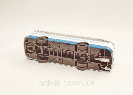 Масштабна колекційна модель автобуса середнього класу ЛАЗ 695Е в масштабі 1:43 (. . фото 7