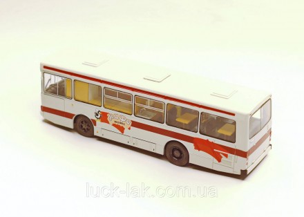 Масштабна колекційна модель автобуса середнього класу ЛАЗ 4969 "КАФЕ" у масштабі. . фото 7