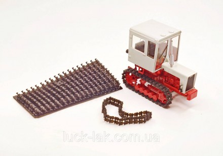 Набор траков для самостоятельной сборки гусениц масштабных моделей тракторов Т-7. . фото 2