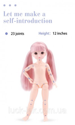 Шарнирная кукла Габриель BJD 1/6 рост 30 см, кукла ребенок 
Кукла в милом горчич. . фото 3