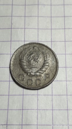 10 коп 1945 год СССР, мельхиор, масса 1,8 гр, диаметр 17,27 , гурт рубчастый. . фото 3