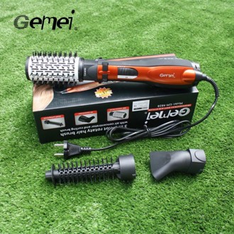 Gemei GM-4828 сочетает в себе различные насадки для укладки волос.
Стайлер-фен д. . фото 2
