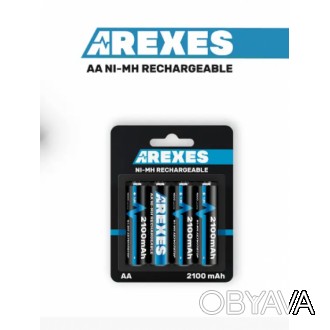  Цена указана за 1 аккумулятор АА
Аккумуляторы АА Arexes 2100mah - высококачеств. . фото 1