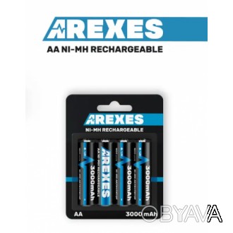  Ціна вказана за 1 акумулятор АА
Акумулятори АА Arexes 3000mah — високоякісні АА. . фото 1