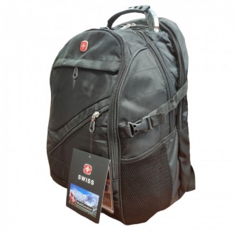 Рюкзак Swiss Bag отвечает всем требованиям повседневной жизни и обладает широкой. . фото 2