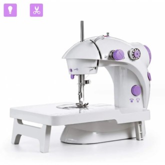 Мини швейная машина 4 в 1 Mini Sewing Machine – это компактная мини швейная маши. . фото 3